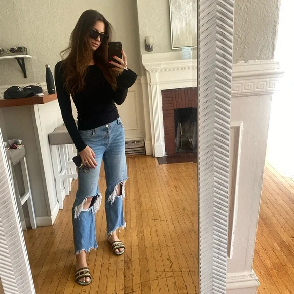 Christian Dior Dway Turquoise Sandal🩵 - Picture 4 of 5